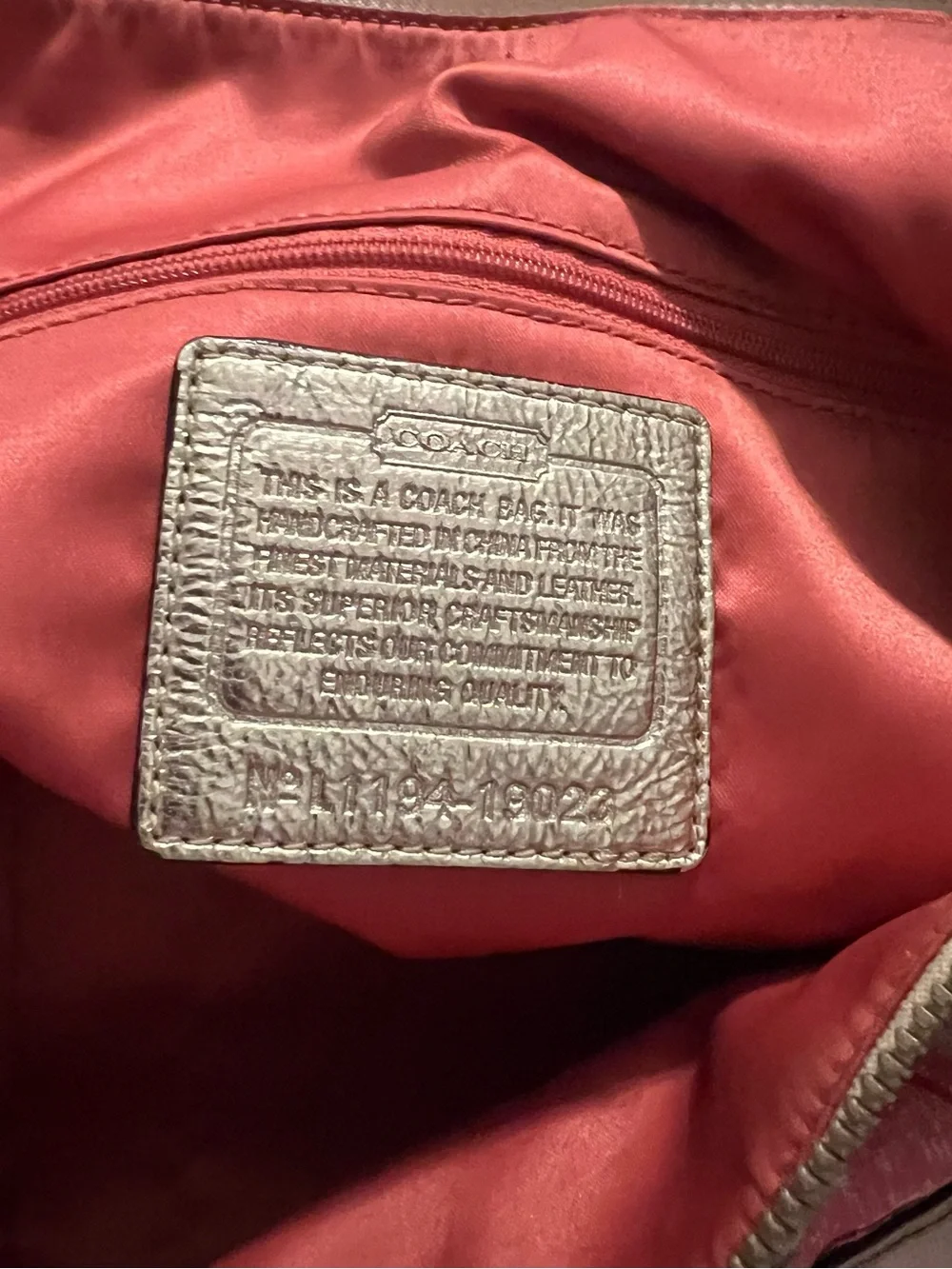 Coach Multicolor Poppy Dream C Glam Shoulder Bag - 19023